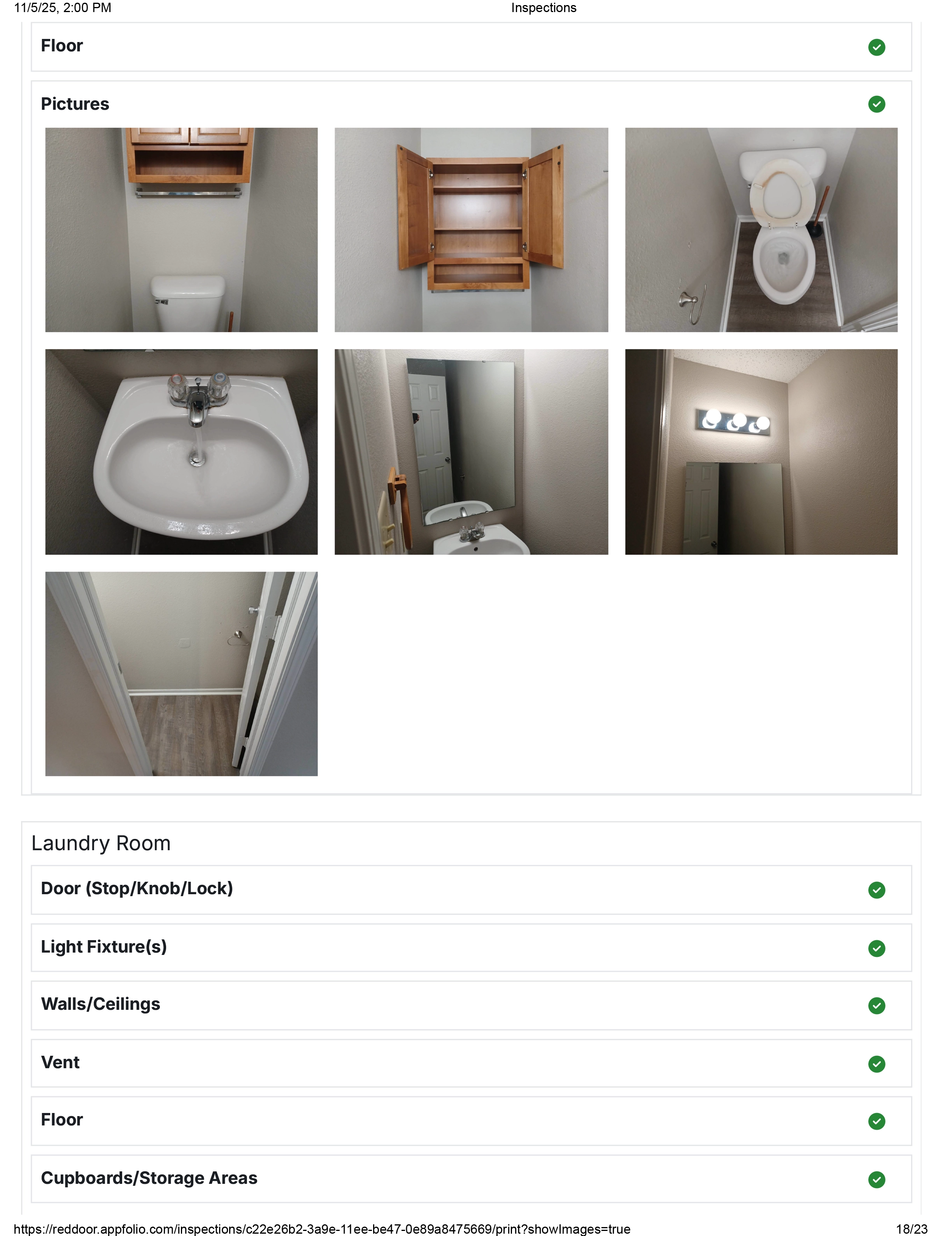 Move-in Inspection 18