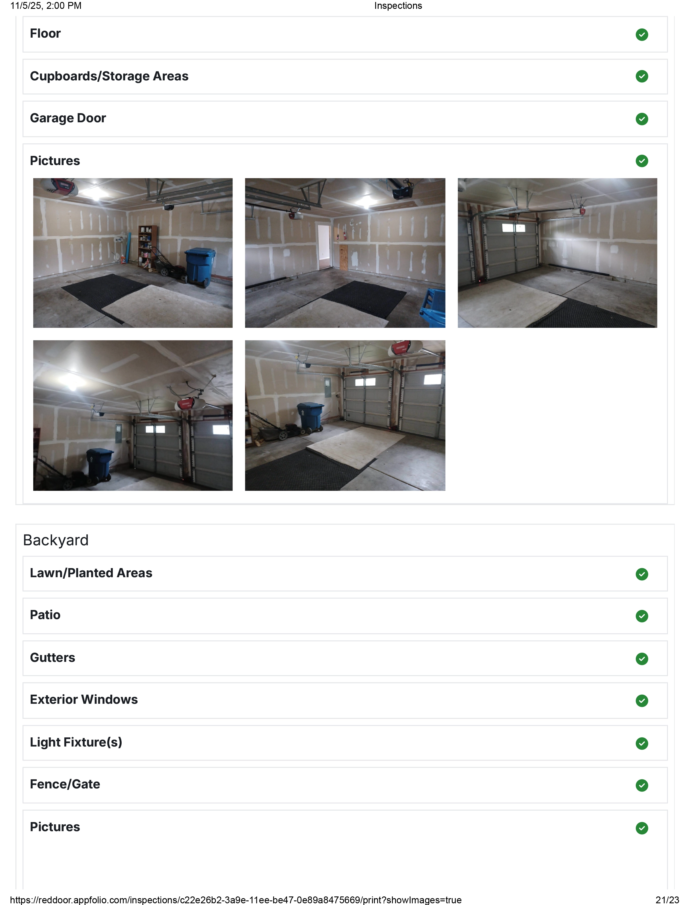 Move-in Inspection 21