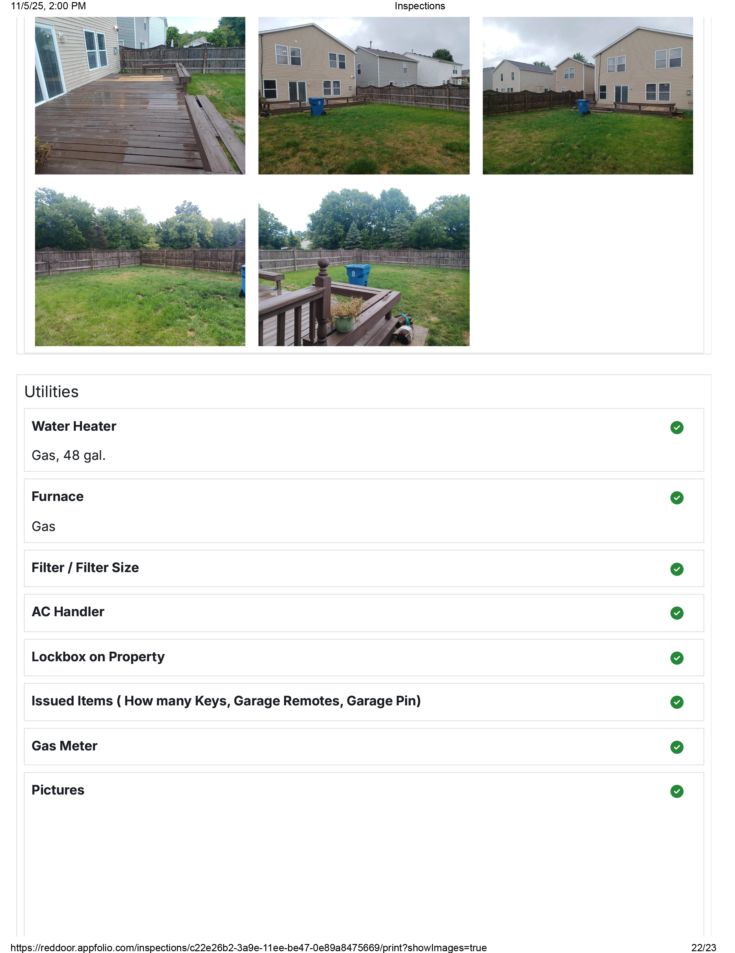 Move-in Inspection 22