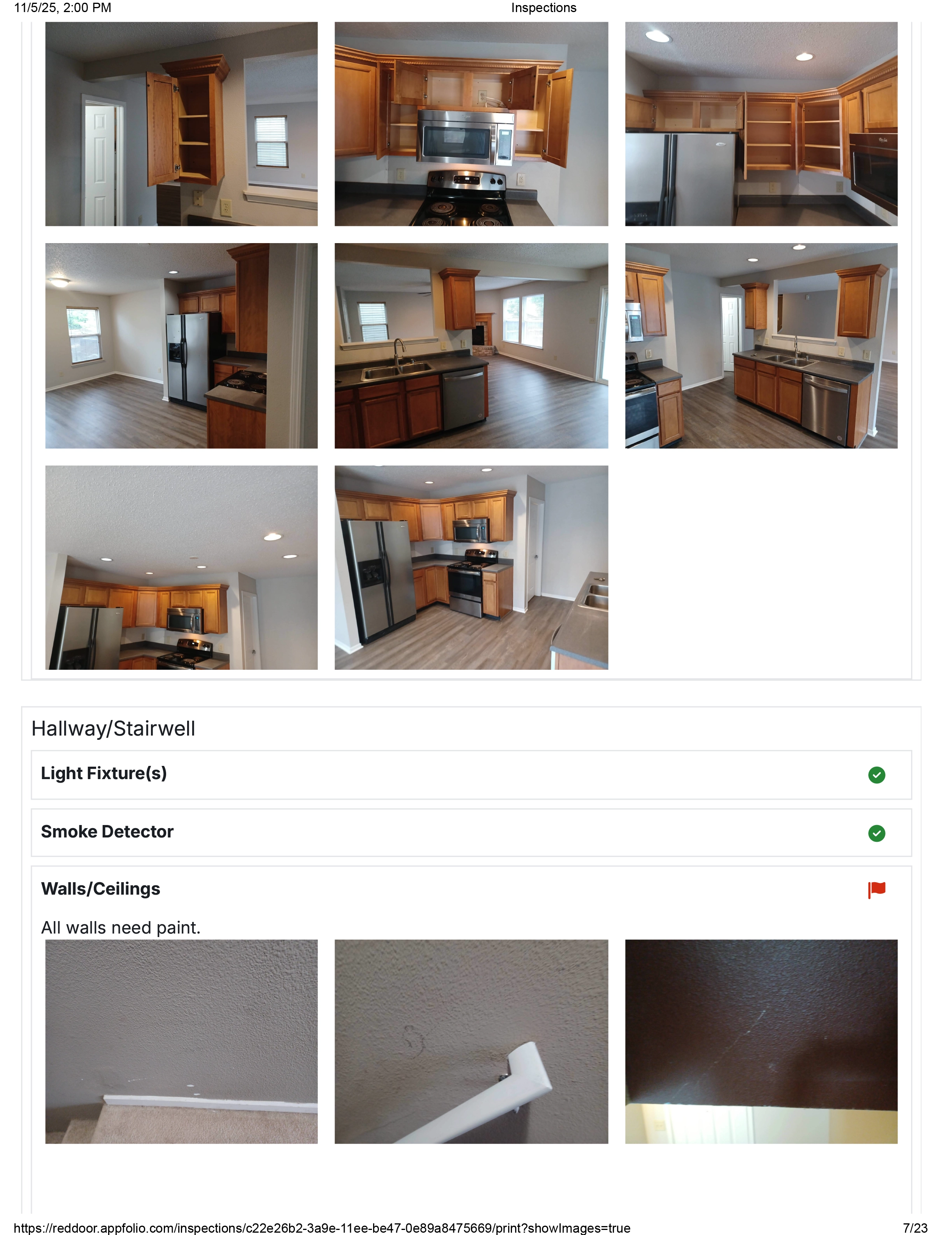 Move-in Inspection 7