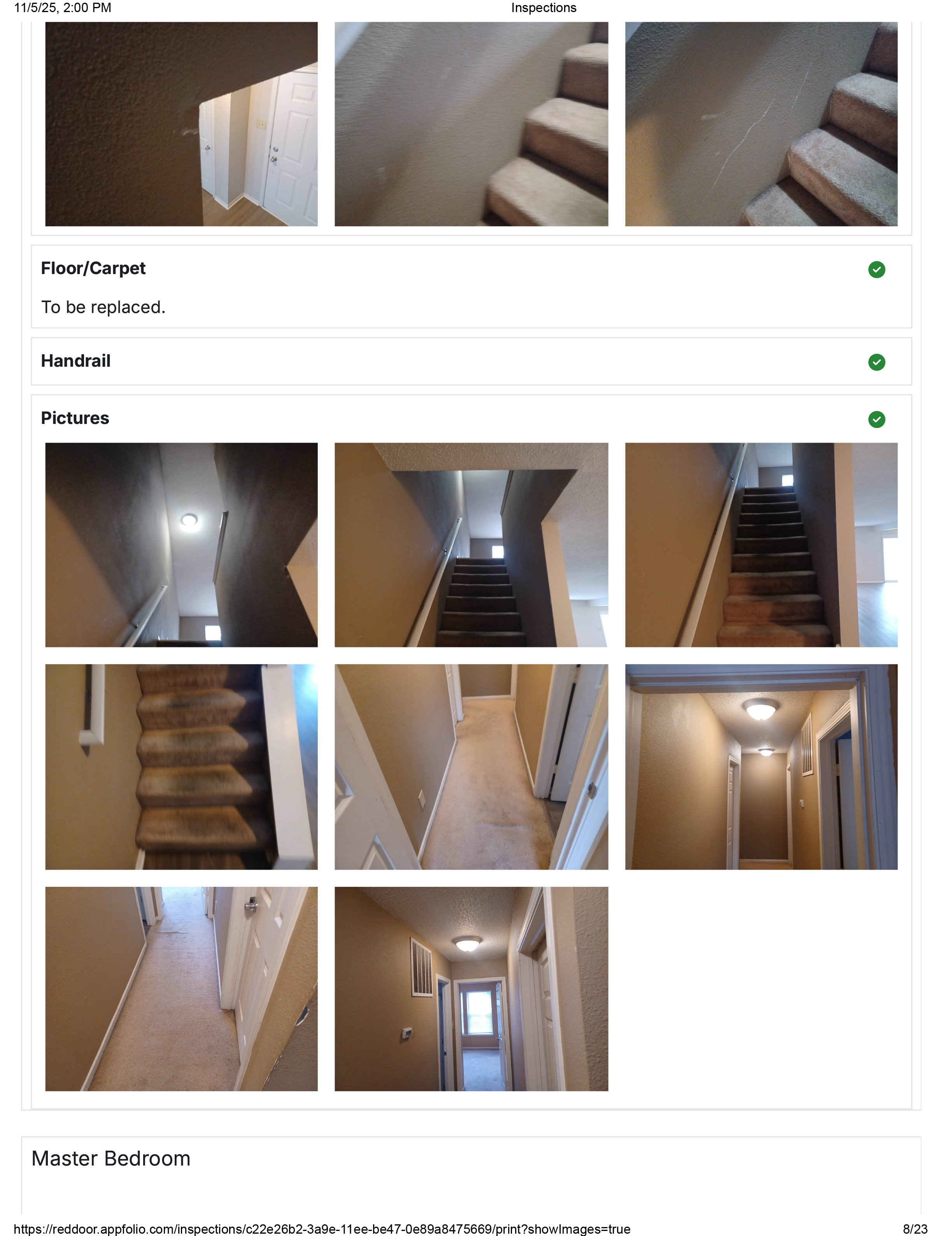 Move-in Inspection 8