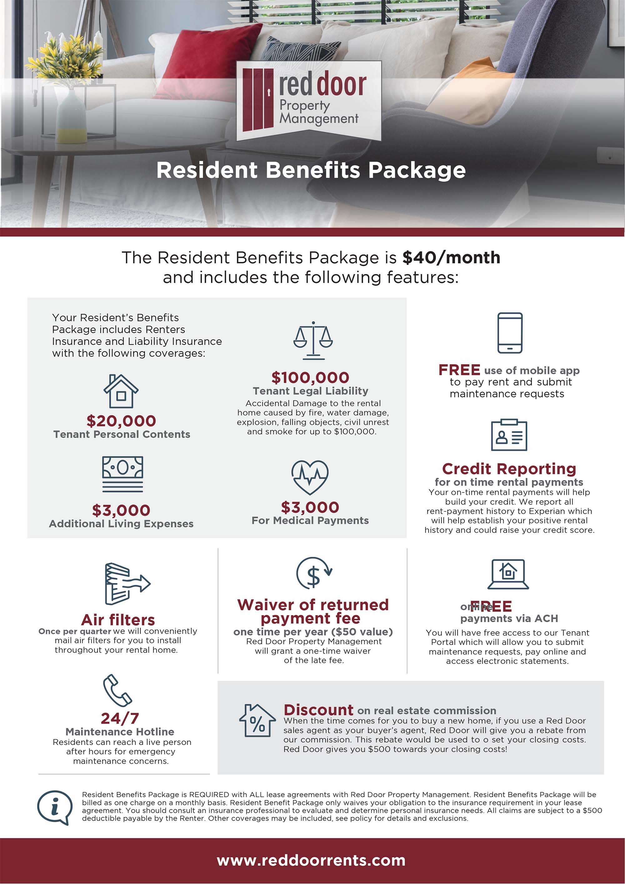 Resident Benefits Package